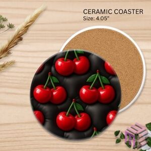 Set of 2 - Ceramic Coaster